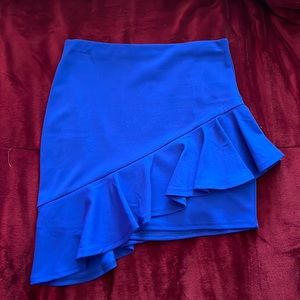 Brand New Fashion Nova blue Pencil Skirt
